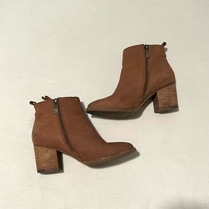 Blondo Tan Ankle Boots